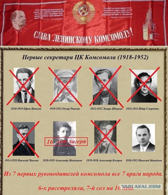 Сегодня годовщина образования ВЛКСМ - некоторые факты.