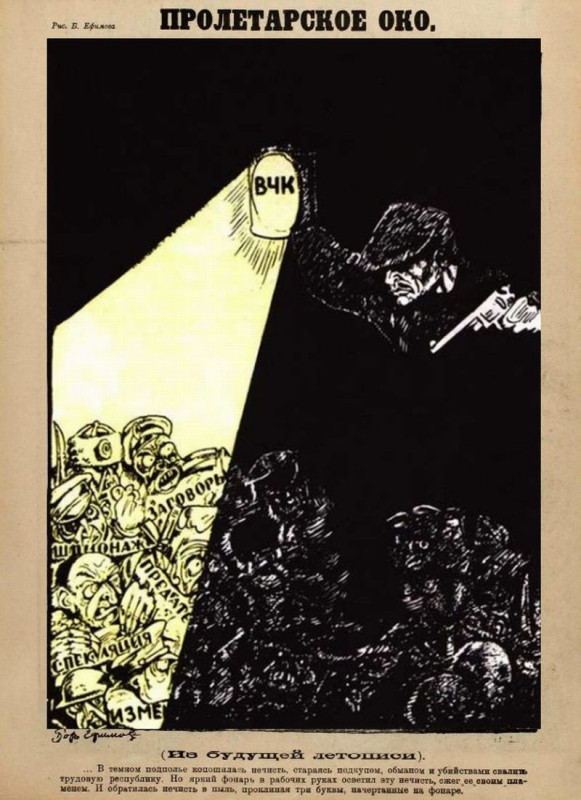 1920-е и 1930-е годы в карикатурах Бориса Ефимова