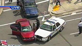 Пьяный лихач на десятке протаранил 4 легковушки