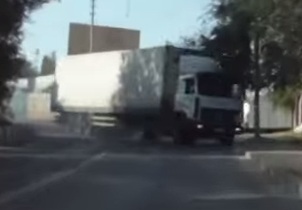 Отказ тормозов у фуры