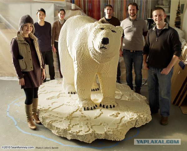 Грандиозные сооружения из LEGO
