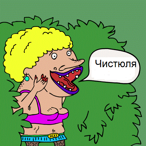 Медведь неожиданно появился на съемках