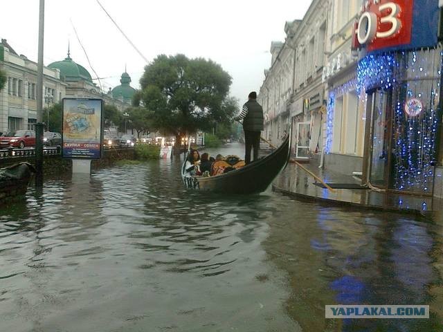 А в Омске дождь прошел...