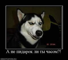 Видимо, у него какие-то комплексы