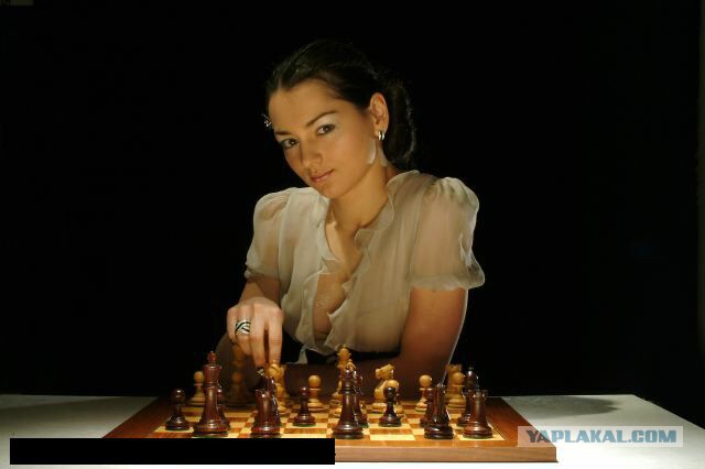 Самая ceкcyaльная шахматистка в мире