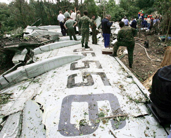 Речевой самописец Ту-154 24.08.2004
