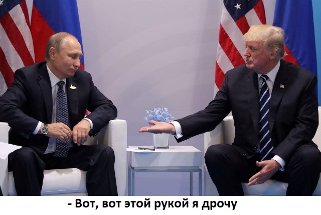 Фото: Первая встреча Путина и Трампа