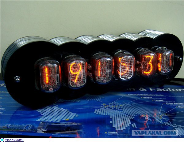 Nixie clock: ламповые часы на индикаторах ИН-14 RGB