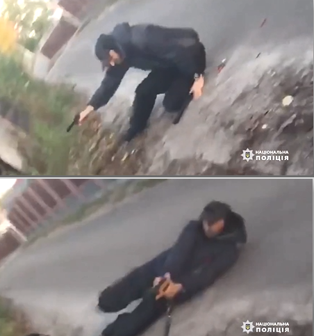 2 полицейских ранены, подозреваемый убит