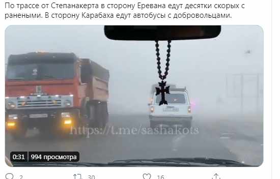20 тысяч армянских добровольцев из РФ едут воевать в Карабах