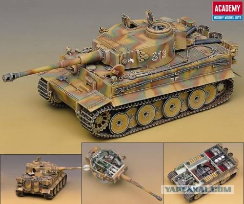 Танк Tiger PzKpfw VI (1943г.) своиим руками