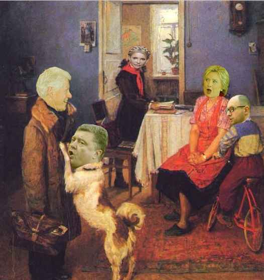 Фотожаба "Дебаты с Огоньком"