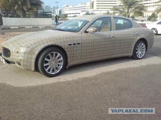 Тюнинг Maserati Quattroporte от Burberry