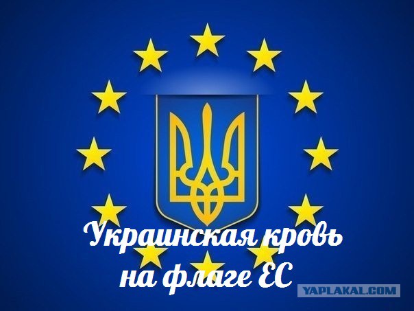 Украинская кровь на флаге ЕС — События дня