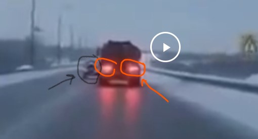 Момент смертельного ДТП в Салехарде попал в объектив авторегистратора