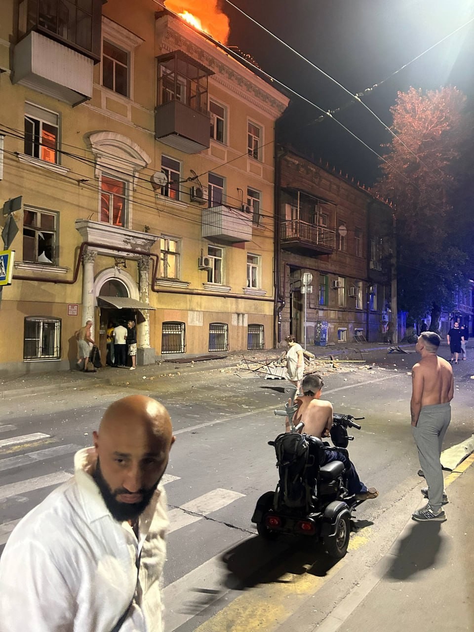 Ростов-на-Дону в огне