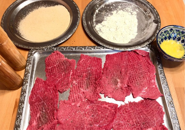 Шницель /// кулинария