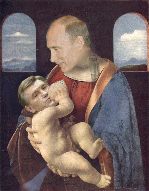Фотожаба: Знаменитые картины