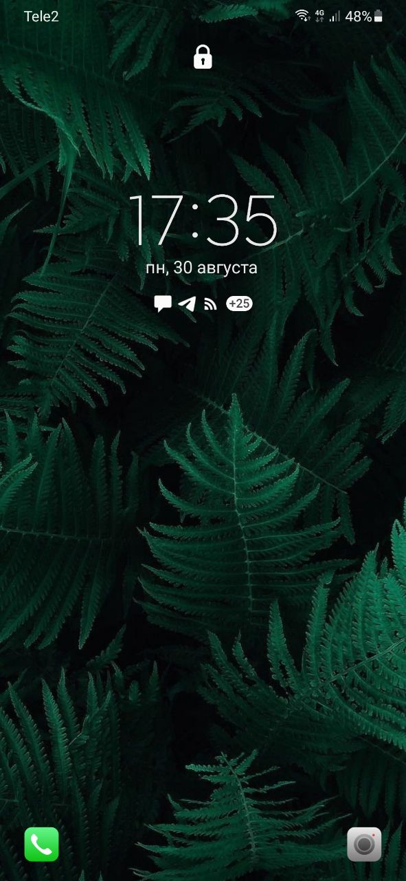 У кого что стоит на заставке телефона?