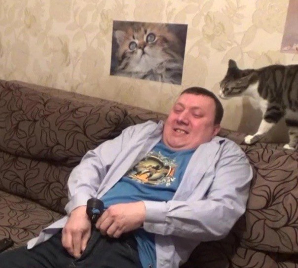 "Мужик,отвали ты уже"