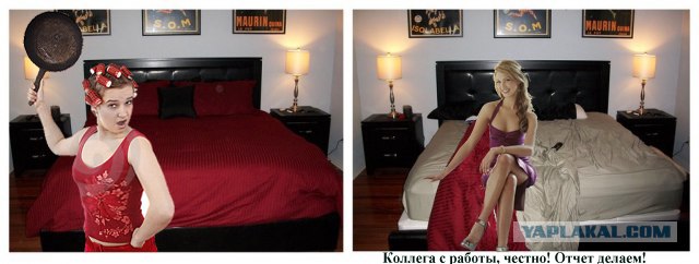 "Жена дома" vs "Жена в командировке"