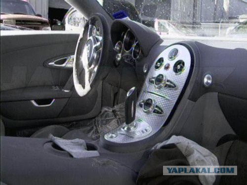 Утопили Bugatti Veyron