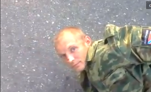 Ополченцы попали в плен...