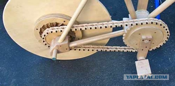Как сделать закольцованную деревянную цепь