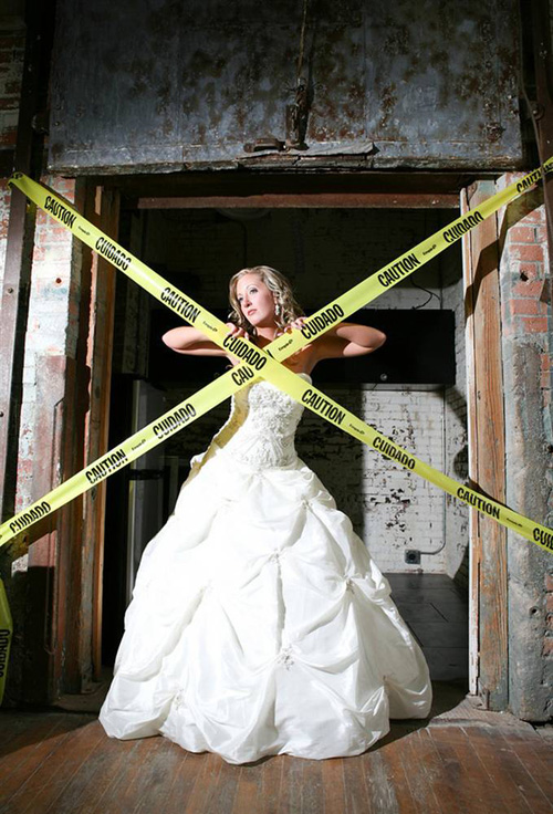 Как "умирают" свадебные платья