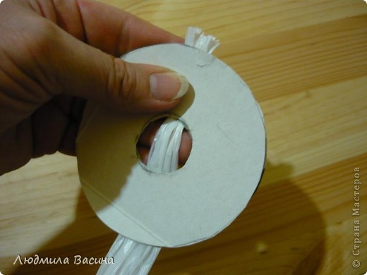 Игрушка своими руками: Полиэтиленовый кролик