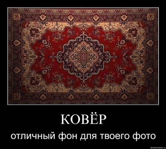 Ковры в соц-сетях