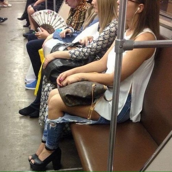 Модники из нашей подземки. Свежее