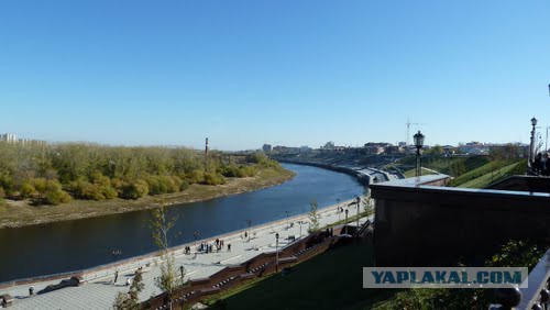 Тюмень с высоты птичьего полёта!