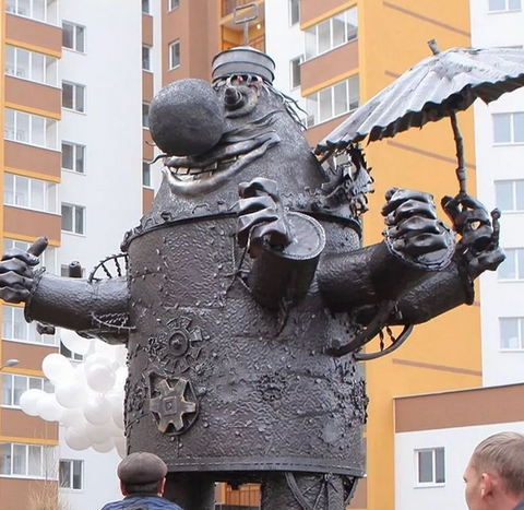 Скульптуры из городов по всему миру, которые доказывают: главное воображение!