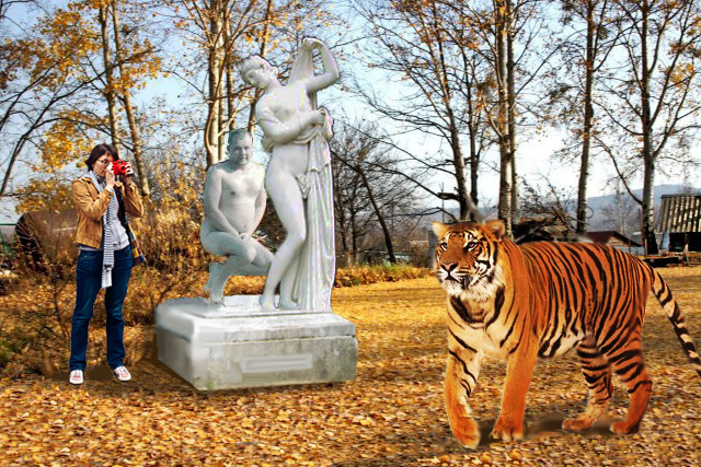 Осень наступила, падают листы