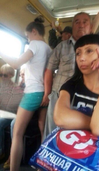 Девушки в транспорте и не только...
