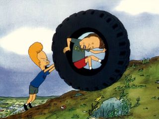 Японский эксперимент проверки шин.