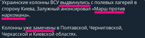 Залужный снят