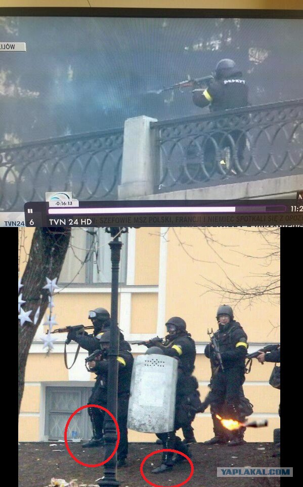 Беркуту выдали боевое оружие?