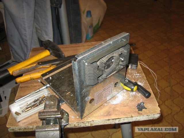 После сборки доработать напильником