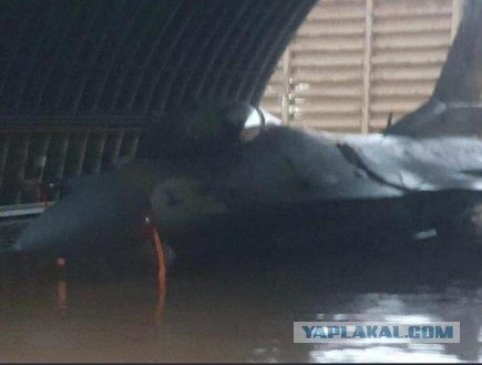 Потоп на авиабазе ВВС Израиля