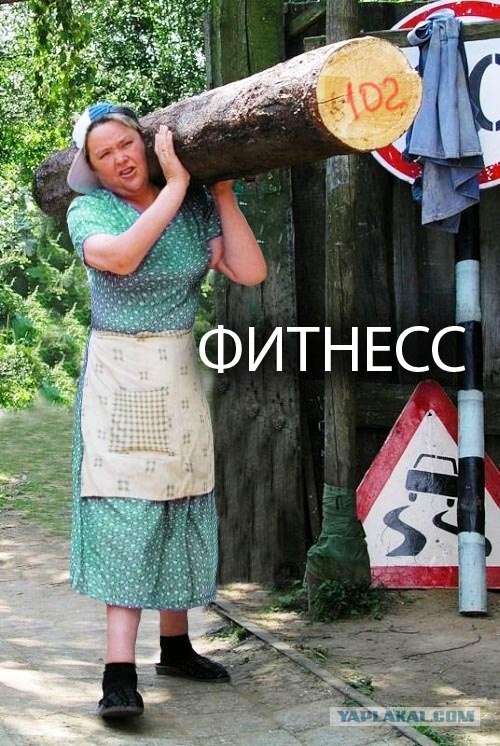фотожаба: с бревном
