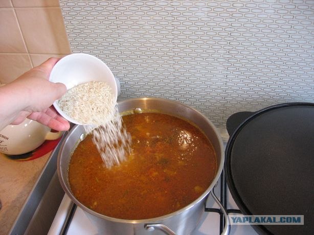 Обед из баранины