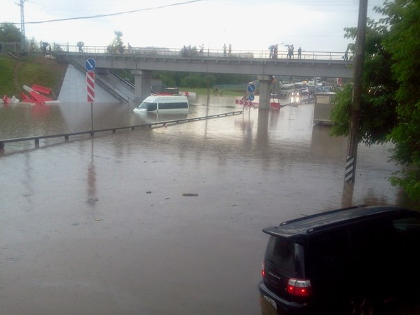 Потоп в Москве (30.06.2013)