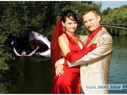 Романтический фон на свадебном фото