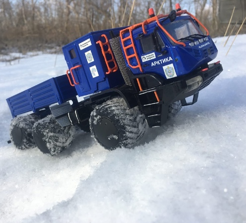 «КАМАЗ» провёл испытания арктического вездехода К-6345