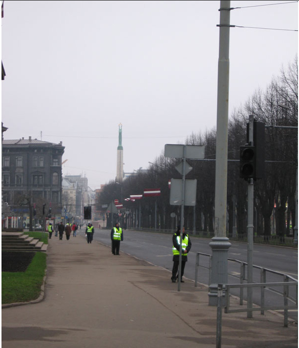 Прогулка во время саммита