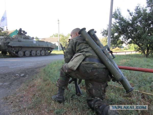 Фотографии из Иловайска после боев