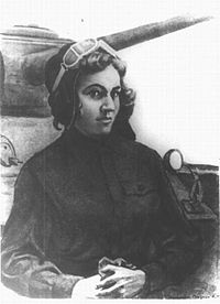 ДНР - женский экипаж танка Т-72 на учениях