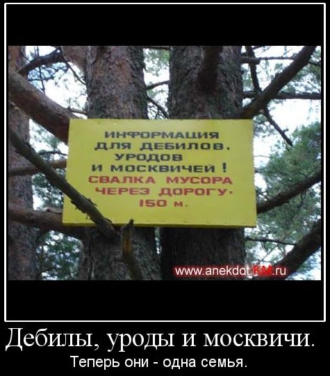 Веселые снимки о дискриминации в чистом виде